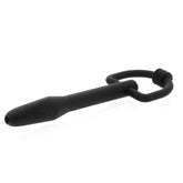Master Series The Hallows Silicone CumThru DRing Penis Plug Default Title > Bondage Gear > Medical Instruments